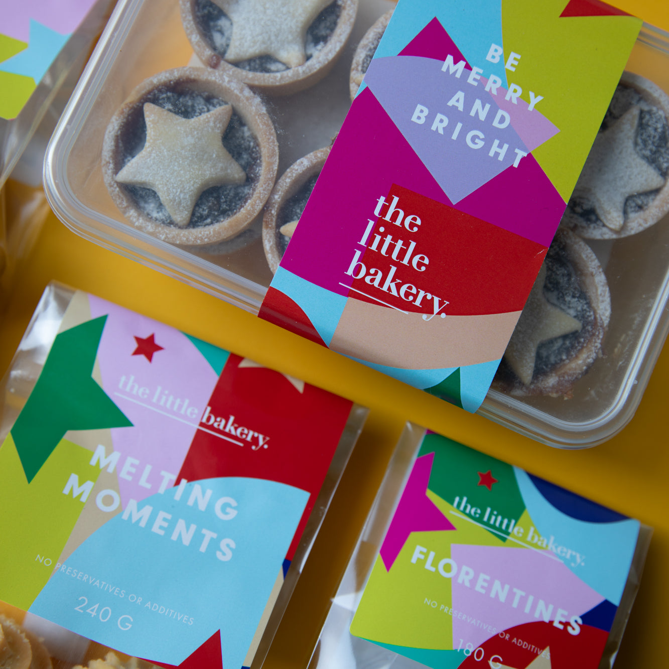 Custom Packaging design for The Little Bakery