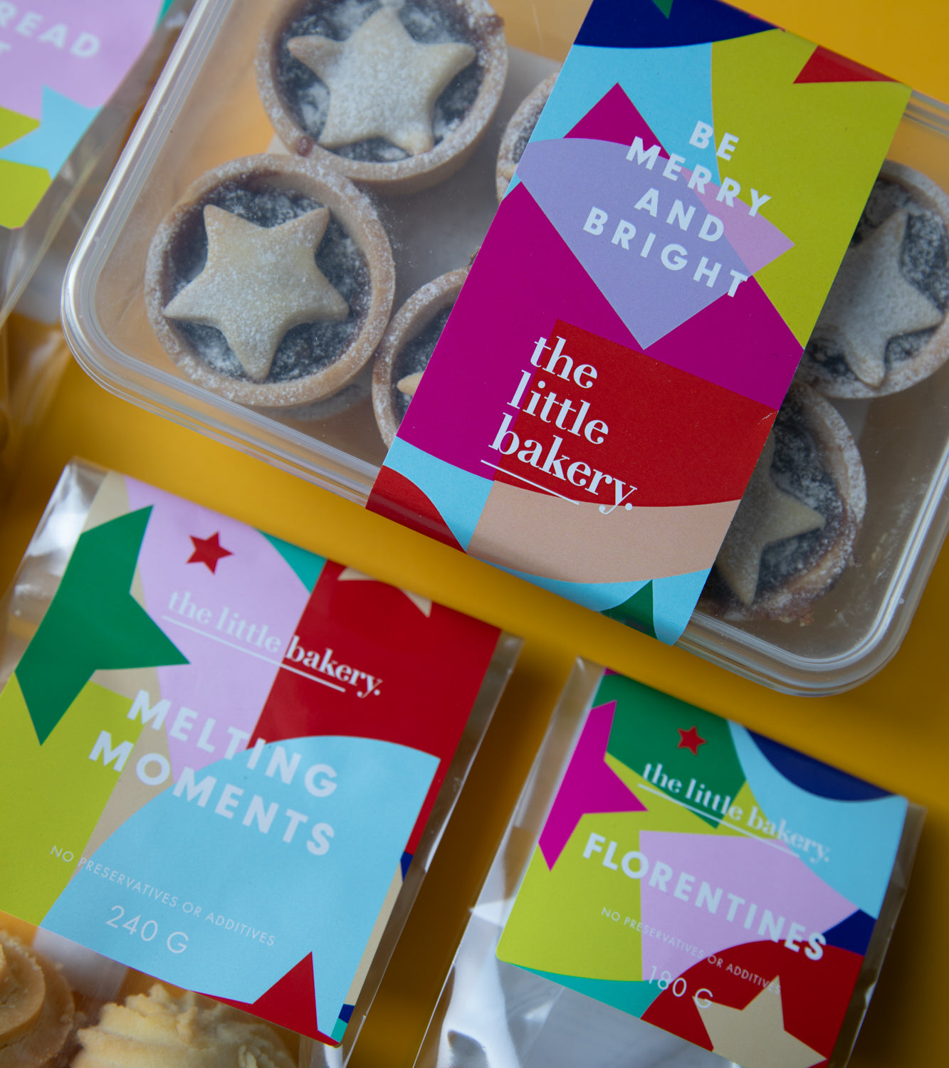 Custom Packaging design for The Little Bakery