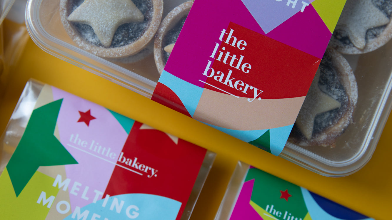 Custom Packaging design for The Little Bakery