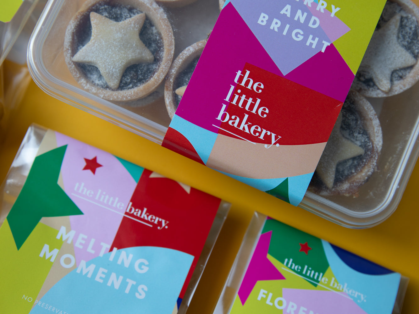 Custom Packaging design for The Little Bakery