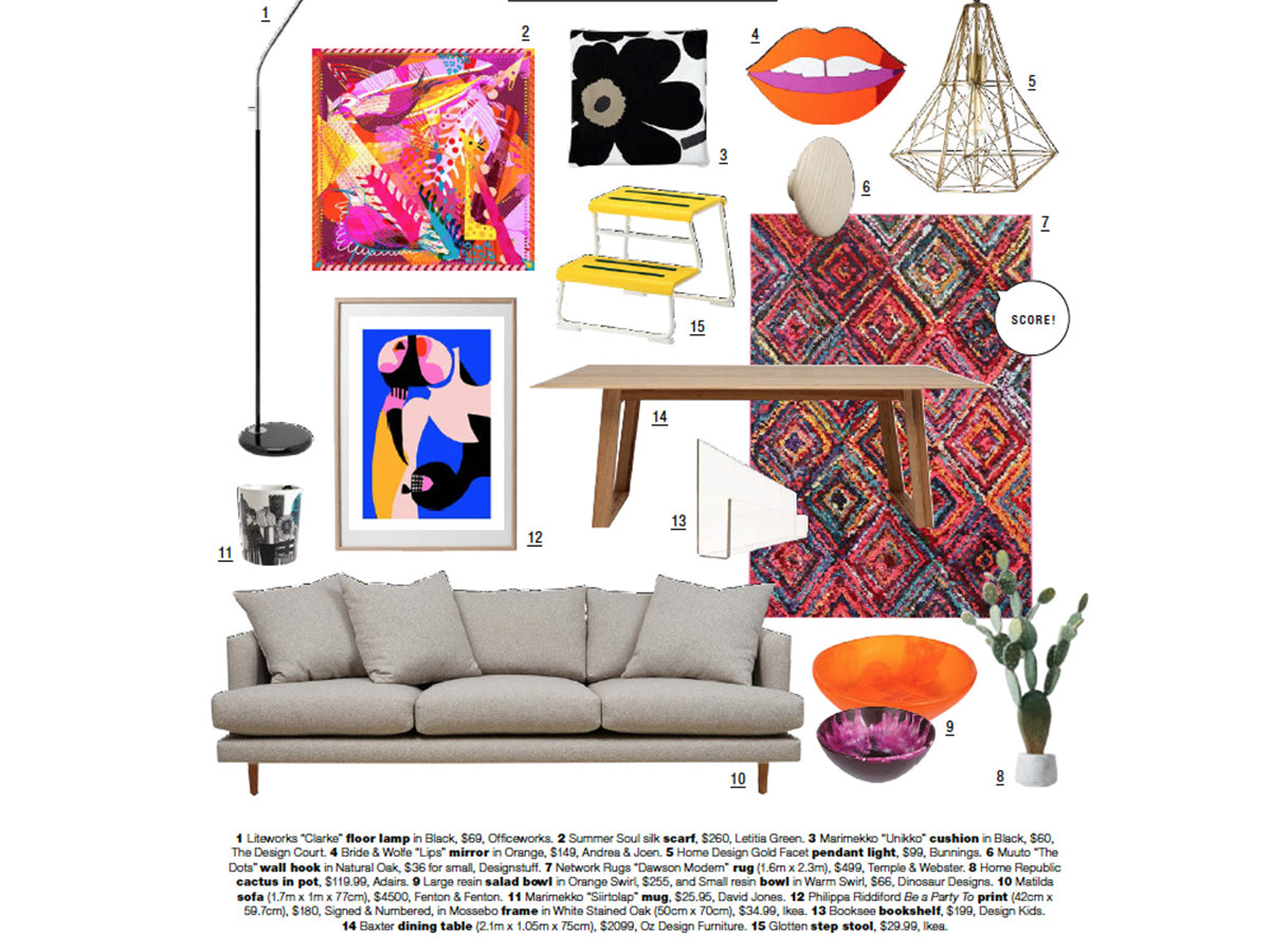 Our Studio & Home in Real Living Magazine!