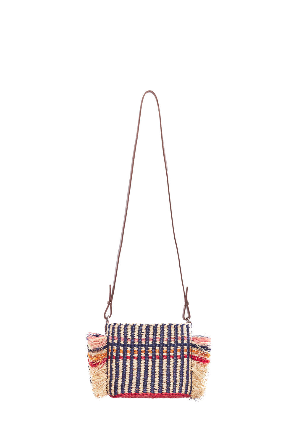 HANA MINI STRIPE WOVEN BAG