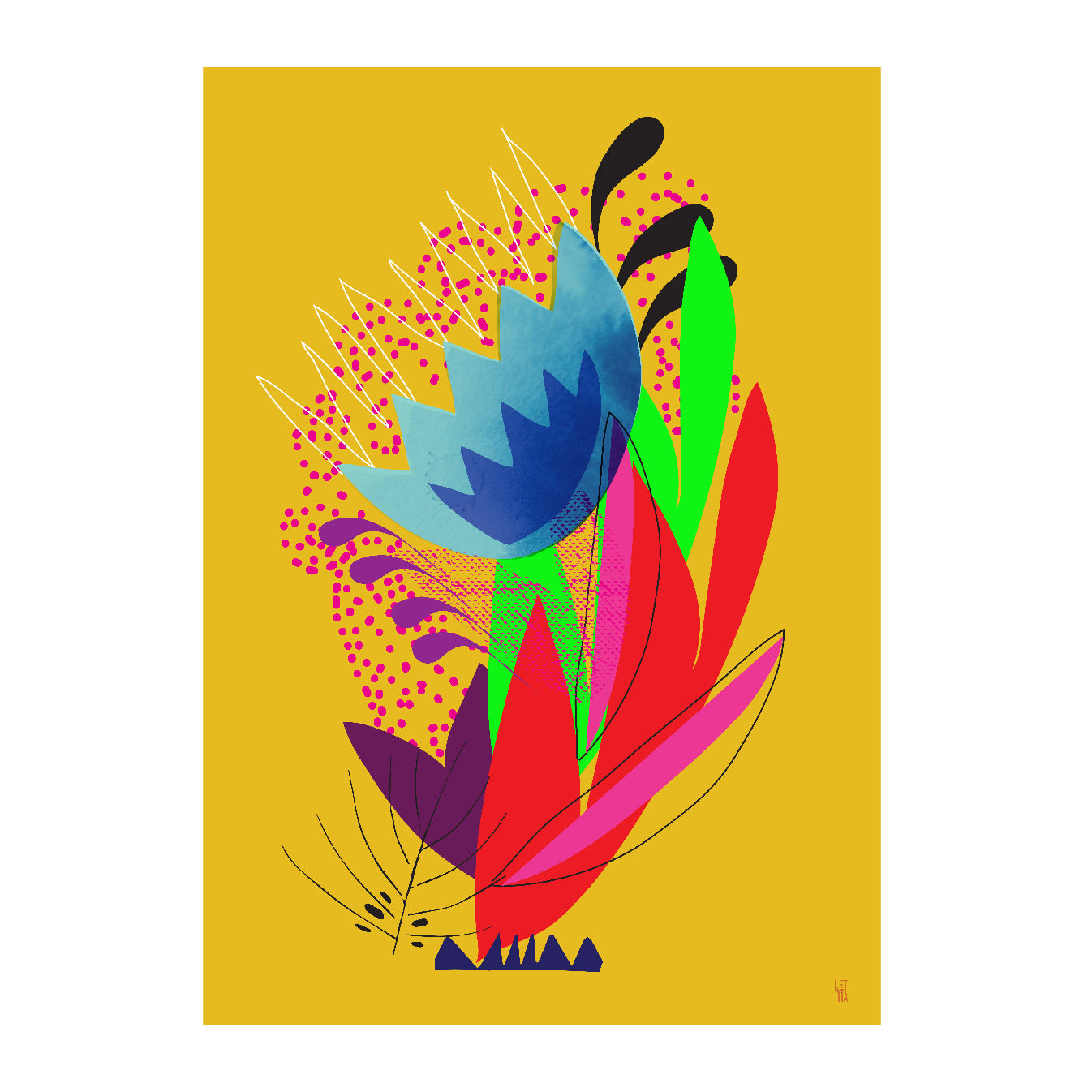 Floralia Art Print